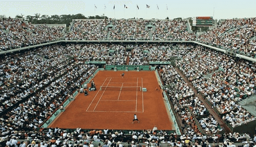 Главные арены Roland-Garros